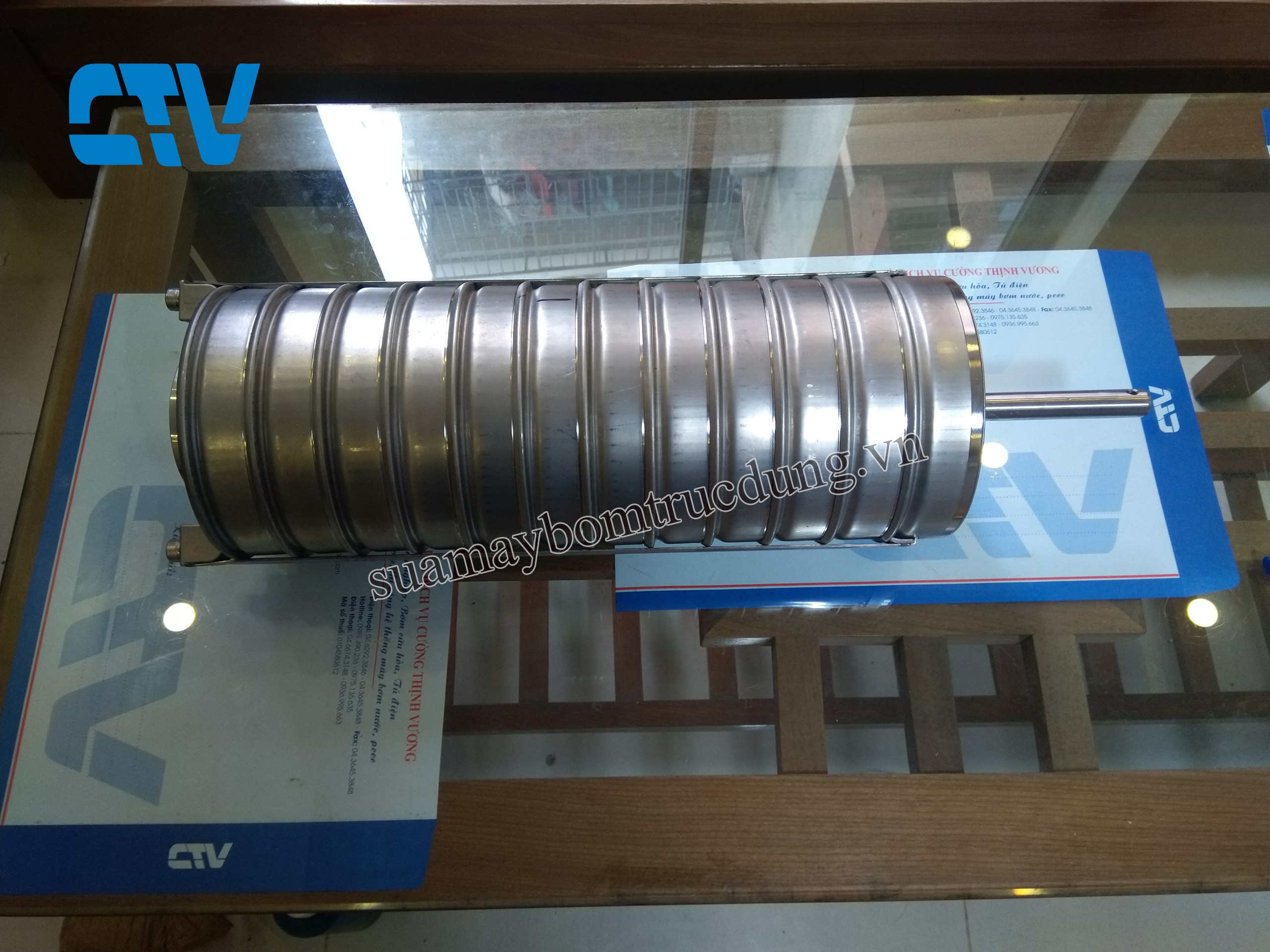 Phụ kiện máy bơm nước trục đứng - Buồng bơm Grundfos CR