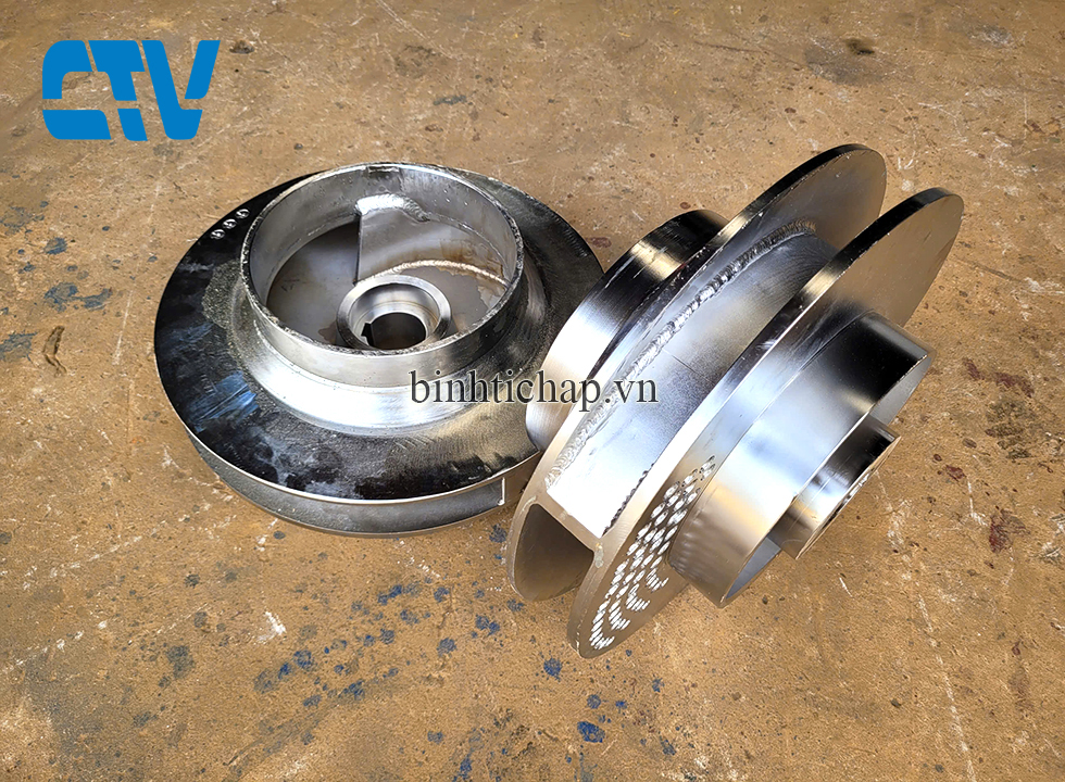 Cường Thịnh Vương cung cấp cánh máy bơm theo yêu cầu