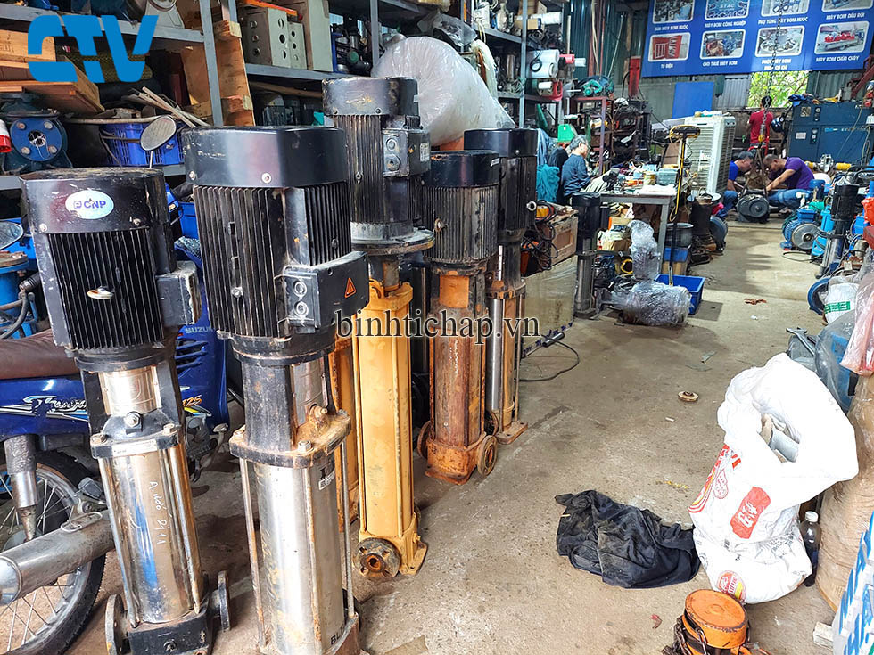 Dịch vụ bảo dưỡng hệ thống máy bơm trục đứng tại Hà Nội uy tín, chuyên nghiệp