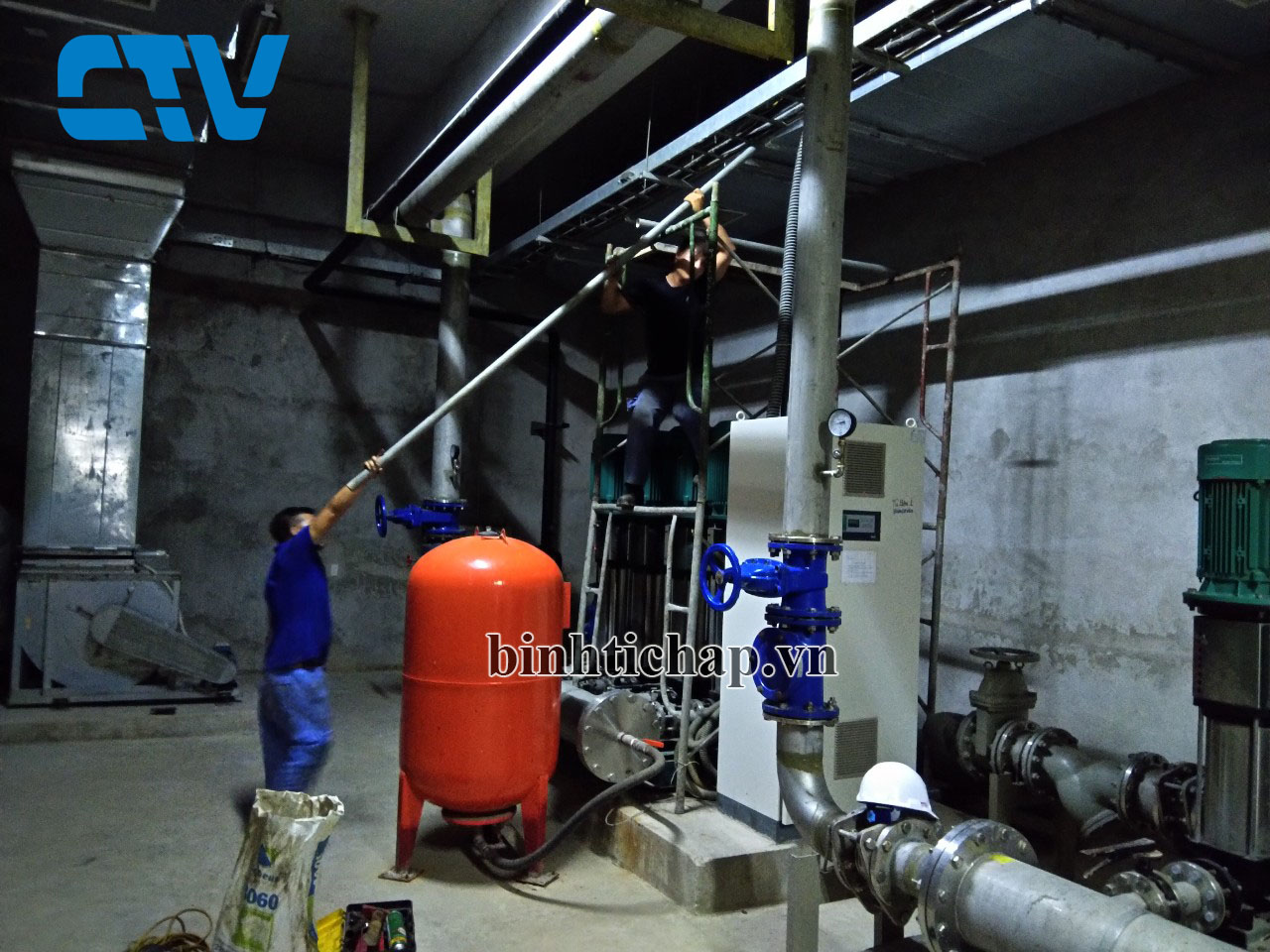 Nguyên nhân và cách khắc phục khi bình tích áp bị hỏng