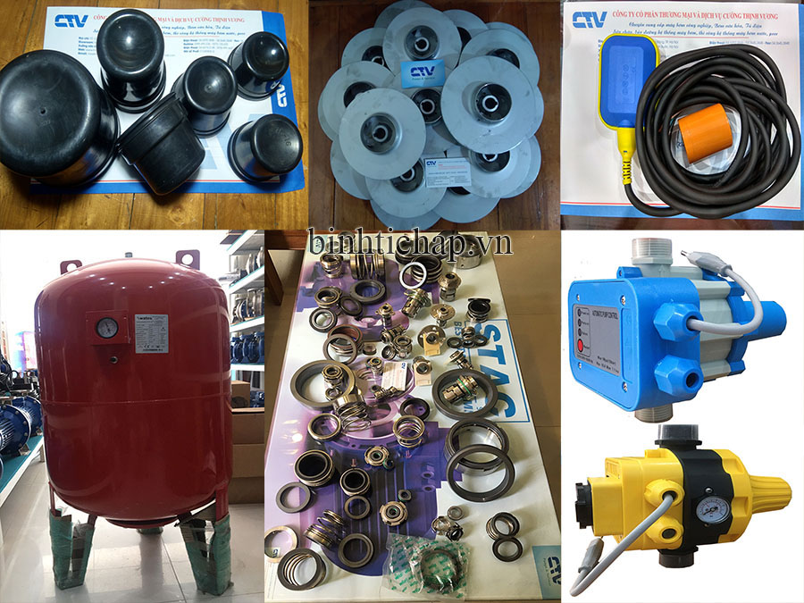 Nơi cung cấp phụ kiện máy bơm nước chính hãng, giá tốt nhất trên thị trường
