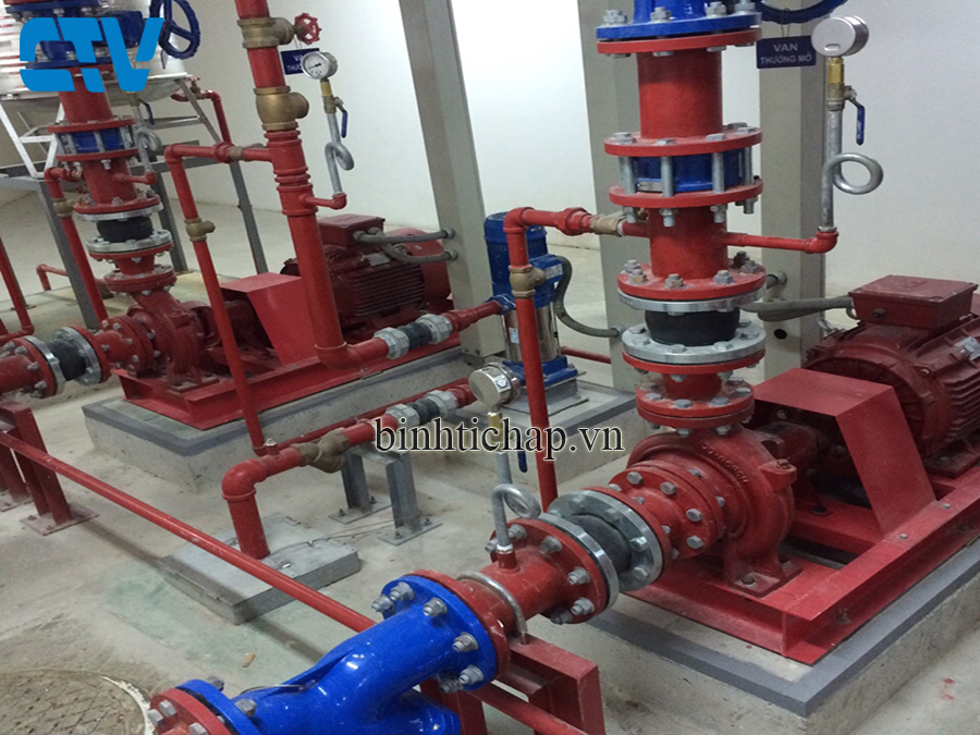 Sửa chữa, bảo dưỡng hệ thống máy bơm cứu hỏa Pentax