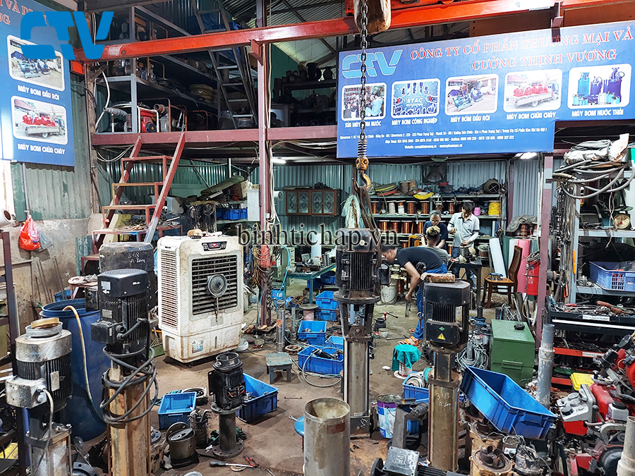 Các sự cố thường xảy ra ở máy bơm trục đứng và biện pháp khắc phục