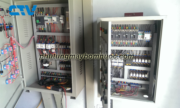 Thiết kế tủ điện điều khiển hệ thống máy bơm nước tăng áp