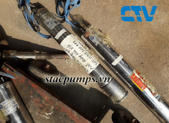 Các lỗi thường gặp ở máy bơm chìm hỏa tiễn giếng khoan