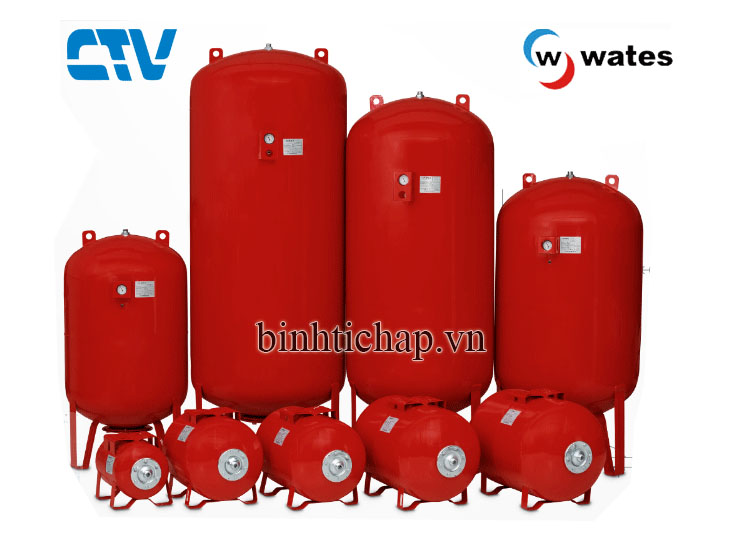 Bình tích áp Wates 3000 Lít 10bar, 16bar, 25bar
