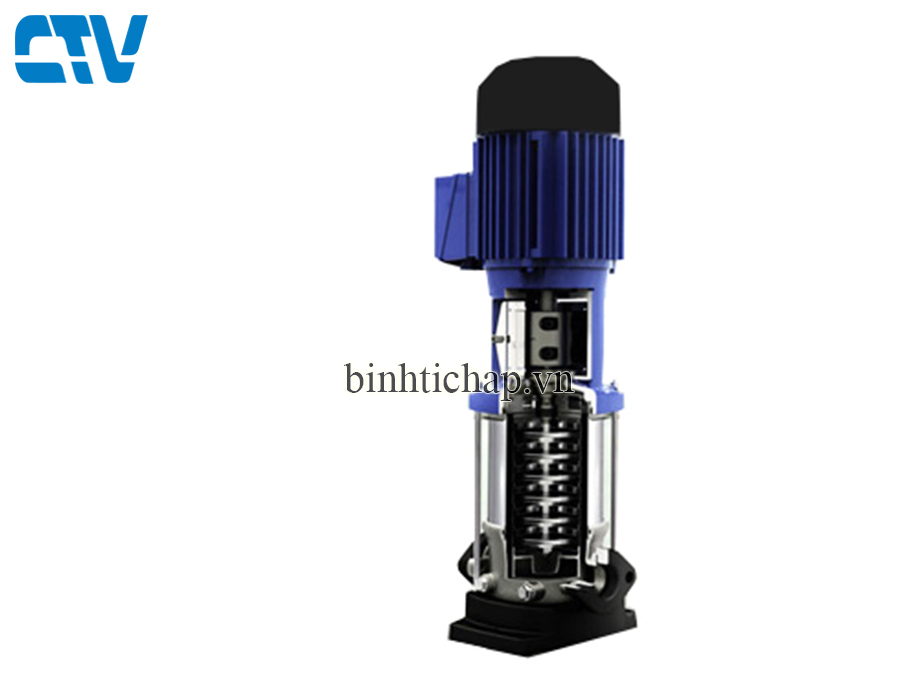 KSB Movitec 4/8B, Máy bơm nước trục đứng đa tầng cánh KSB
