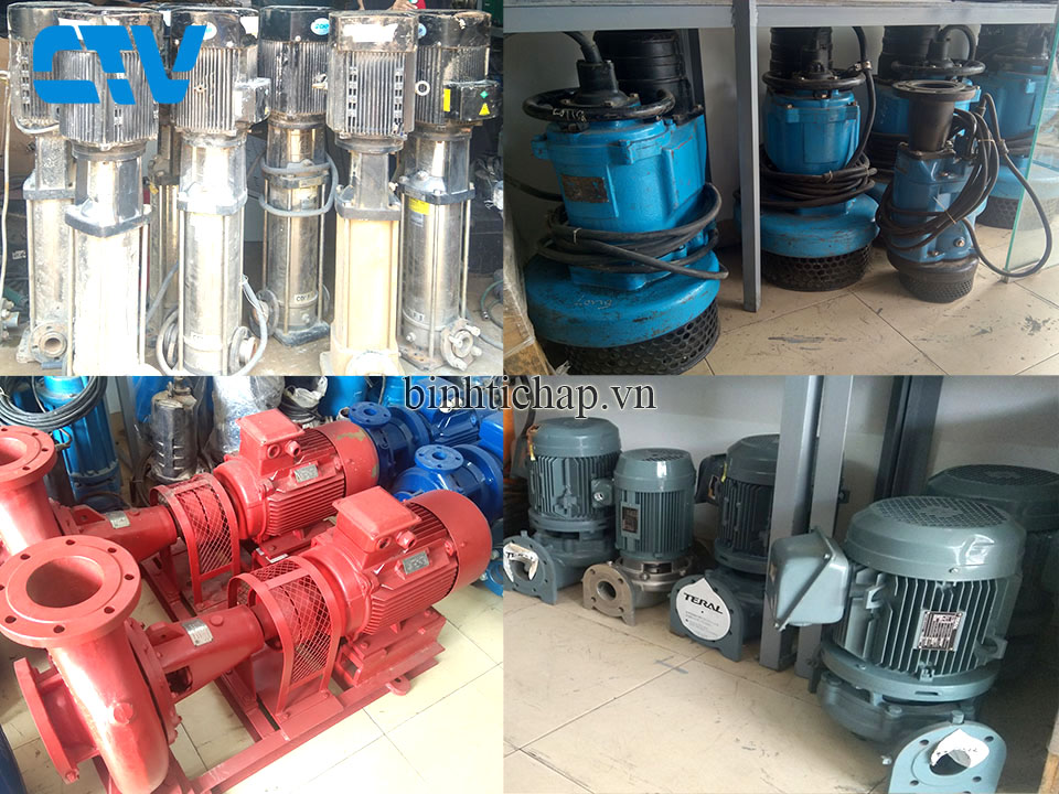Cho thuê máy bơm nước công nghiệp chất lượng, giá rẻ