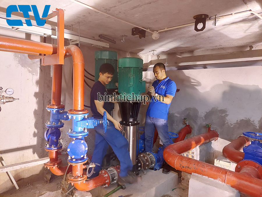 Bảo dưỡng hệ thống máy bơm trục đứng chuyên nghiệp, uy tín tại Cường Thịnh Vương