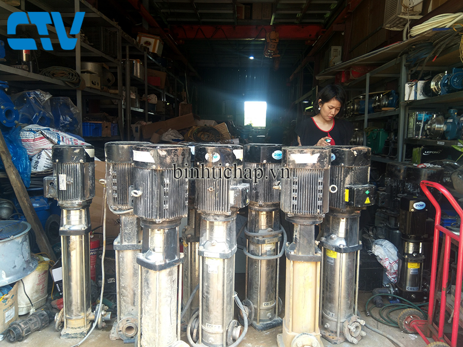 Cường Thịnh Vương cho thuê máy bơm trục đứng chất lượng, giá rẻ