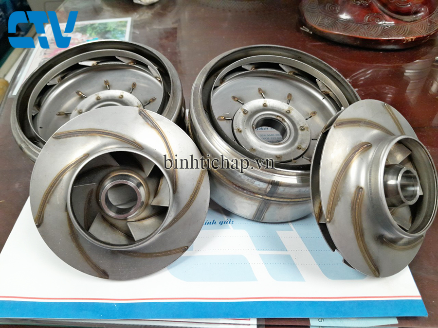 Ruột buồng bơm trục đứng Masflo MV 45 (Guồng, cánh bơm)